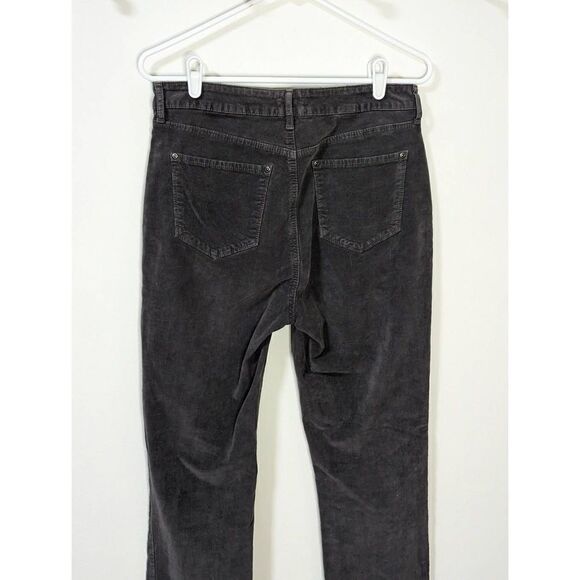 NYDJ Straight Leg Stretch Mini Corduroy Pants - Size 10 - Picture 5 of 7
